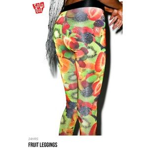 24HRS Dolls Kill Fruit Leggings